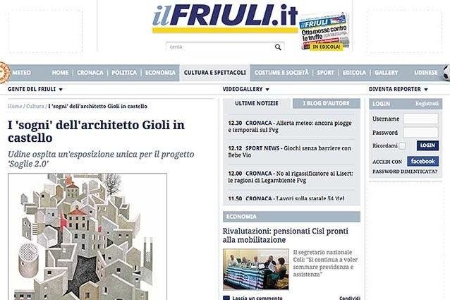 particolare immagine pagina web sito Ilfriuli.it